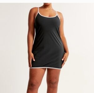 Abercrombie Travelers Mini Dress In Black